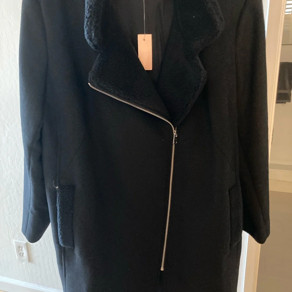 Brand new long winter coat from The Loft. - Picture 2 of 5